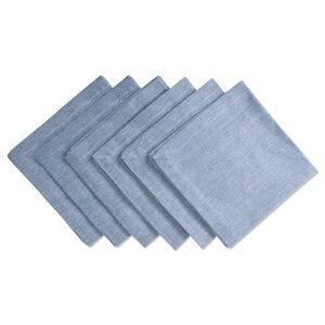 Elegant Blue Pocket Square Set